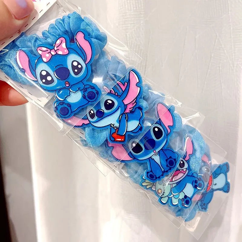 1/5/10 pcs Bandeaux cheveux Disney Lilo & Stitch đ â Ălastiques et pinces Ă cheveux kawaii en forme de Stitch đ©” Accessoires mignons pour filles, parfaits comme cadeau ou jouet !