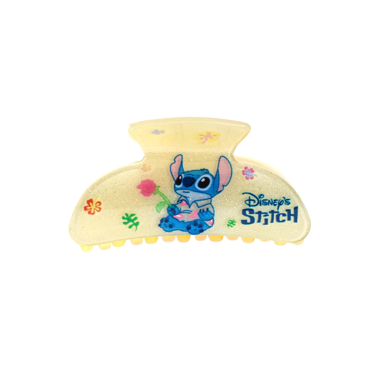 1PC/6PCS Pince à cheveux acrylique Disney Stitch pour fille, barrette cousue en forme de requin, accessoire de cheveux Stitch.