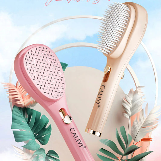 brosse magique télescopique CALIYI – Brosse à cheveux portable anti-statique, ne colle pas aux cheveux, idéale pour un coiffage volumineux ✨💆♀️