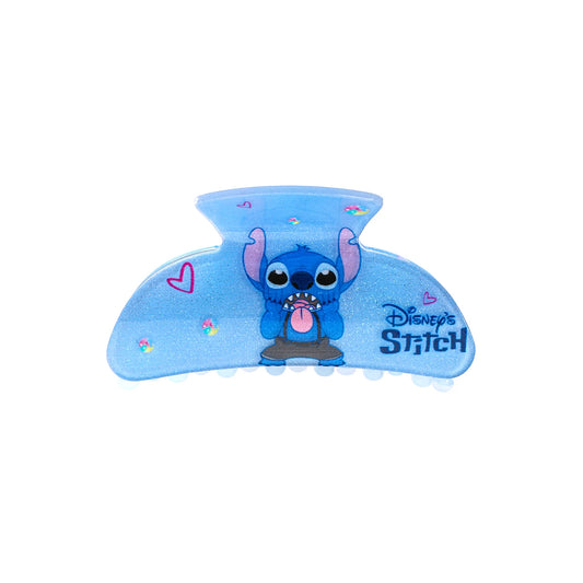 1PC/6PCS Pince à cheveux acrylique Disney Stitch pour fille, barrette cousue en forme de requin, accessoire de cheveux Stitch.