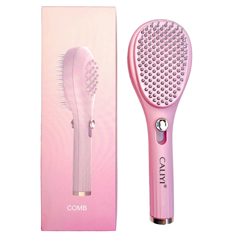 brosse magique télescopique CALIYI – Brosse à cheveux portable anti-statique, ne colle pas aux cheveux, idéale pour un coiffage volumineux ✨💆♀️