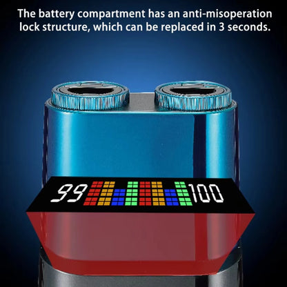 Tondeuse Kemei Professionnelle – Tondeuse rechargeable pour cheveux et barbe 0 mm, sans fil, modèle KM-8559