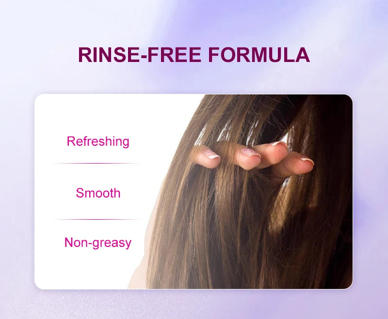 PURC Heat Protection Spray Smoothing Anti Frizz Dry Hair Scalp Treatment Hair Care Products for Women