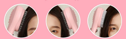 brosse magique télescopique CALIYI – Brosse à cheveux portable anti-statique, ne colle pas aux cheveux, idéale pour un coiffage volumineux ✨💆‍♀️
