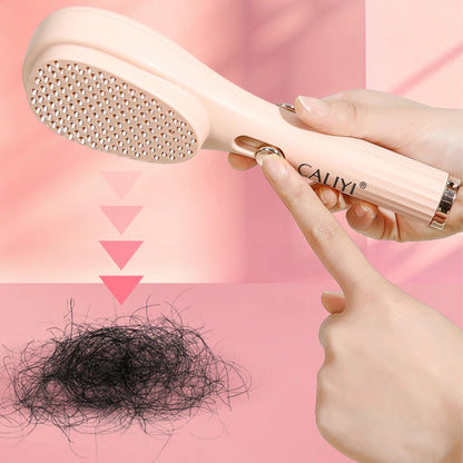 brosse magique télescopique CALIYI – Brosse à cheveux portable anti-statique, ne colle pas aux cheveux, idéale pour un coiffage volumineux ✨💆‍♀️