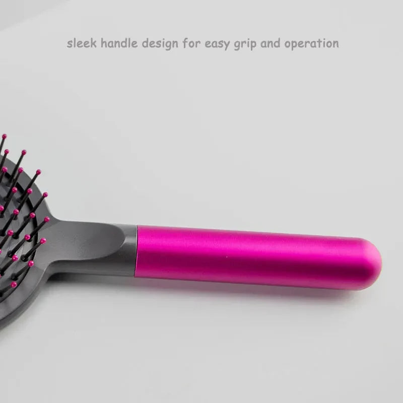 Nouvelle brosse à cheveux pour femmes 👩‍🦱✨ Brosse à coussin d’air pour massage du cuir chevelu, idéale pour démêler les cheveux mouillés ou bouclés 💆‍♀️ Parfaite pour le coiffage et le lissage en salon ou à la maison 💖
