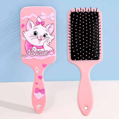 Coffret de pinceaux maquillage Mary Cat en style cartoon, adorables accessoires de maquillage créatifs pour le visage, idéal comme cadeau d’anniversaire ou de fête pour les petites filles.