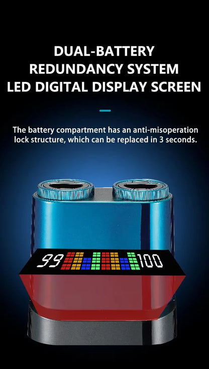 Tondeuse Kemei Professionnelle – Tondeuse rechargeable pour cheveux et barbe 0 mm, sans fil, modèle KM-8559