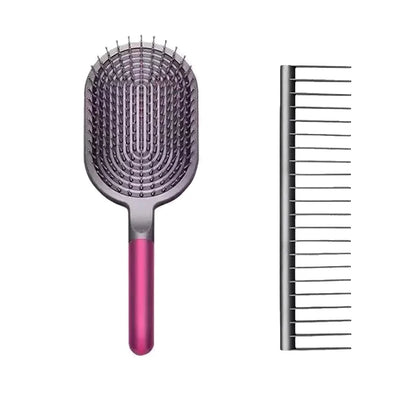 Nouvelle brosse à cheveux pour femmes 👩‍🦱✨ Brosse à coussin d’air pour massage du cuir chevelu, idéale pour démêler les cheveux mouillés ou bouclés 💆‍♀️ Parfaite pour le coiffage et le lissage en salon ou à la maison 💖
