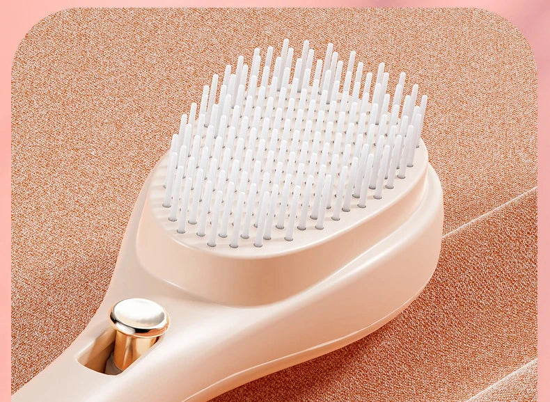 brosse magique télescopique CALIYI – Brosse à cheveux portable anti-statique, ne colle pas aux cheveux, idéale pour un coiffage volumineux ✨💆‍♀️