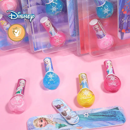 🎀 Coffret de Vernis à Ongles Enfants Disney Frozen ❄️ Set de jeu magique avec vernis à ongles inspiré de La Reine des Neiges, Blanche-Neige et Sofia ! 👑 Parfait comme cadeau d’anniversaire pour les petites princesses. 💅✨