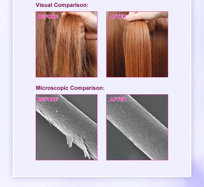 PURC Heat Protection Spray Smoothing Anti Frizz Dry Hair Scalp Treatment Hair Care Products for Women