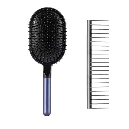 Nouvelle brosse à cheveux pour femmes 👩‍🦱✨ Brosse à coussin d’air pour massage du cuir chevelu, idéale pour démêler les cheveux mouillés ou bouclés 💆‍♀️ Parfaite pour le coiffage et le lissage en salon ou à la maison 💖