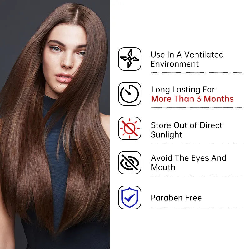 Traitement Lissant à la Kératine PURC 1000ml – Soin Professionnel Brésilien pour Cheveux Bouclés et F