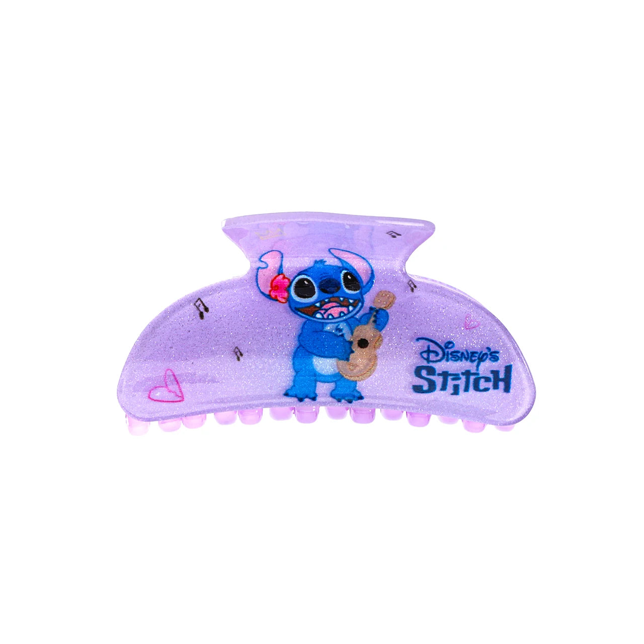 1PC/6PCS Pince à cheveux acrylique Disney Stitch pour fille, barrette cousue en forme de requin, accessoire de cheveux Stitch.