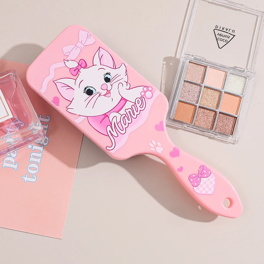 Coffret de pinceaux maquillage Mary Cat en style cartoon, adorables accessoires de maquillage créatifs pour le visage, idéal comme cadeau d’anniversaire ou de fête pour les petites filles.