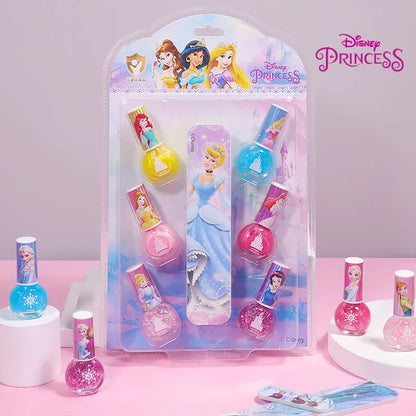 🎀 Coffret de Vernis à Ongles Enfants Disney Frozen ❄️ Set de jeu magique avec vernis à ongles inspiré de La Reine des Neiges, Blanche-Neige et Sofia ! 👑 Parfait comme cadeau d’anniversaire pour les petites princesses. 💅✨