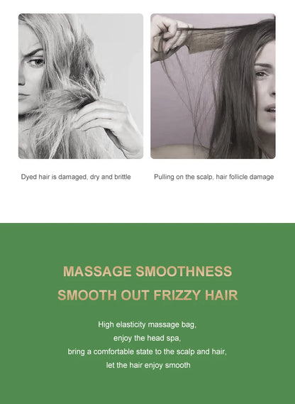 Brosse à cheveux CALIYI à coussin d’air 💆‍♀️ Brosse de massage du cuir chevelu – Démêlante, antistatique et idéale pour le salon ou le SPA ✨ Forme ovale et ronde, parfaite pour un coiffage doux et sans frisottis 💖