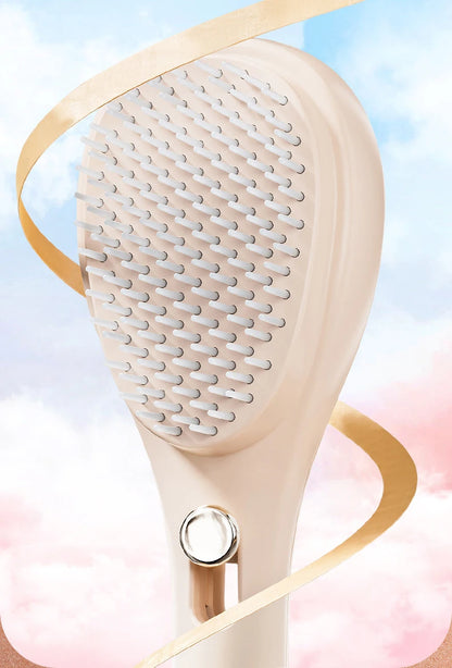 brosse magique télescopique CALIYI – Brosse à cheveux portable anti-statique, ne colle pas aux cheveux, idéale pour un coiffage volumineux ✨💆‍♀️