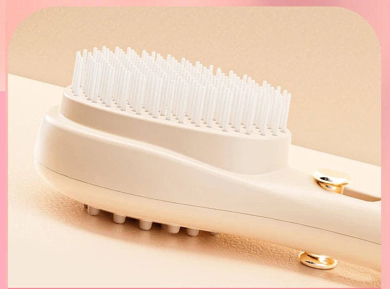 brosse magique télescopique CALIYI – Brosse à cheveux portable anti-statique, ne colle pas aux cheveux, idéale pour un coiffage volumineux ✨💆‍♀️