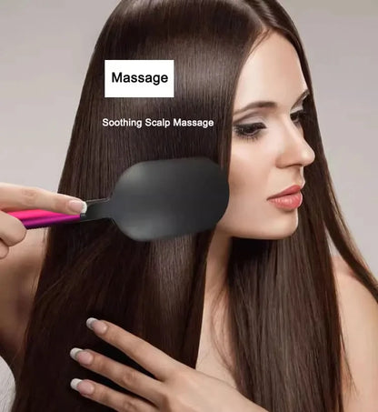Nouvelle brosse à cheveux pour femmes 👩‍🦱✨ Brosse à coussin d’air pour massage du cuir chevelu, idéale pour démêler les cheveux mouillés ou bouclés 💆‍♀️ Parfaite pour le coiffage et le lissage en salon ou à la maison 💖