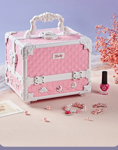 Kit maquillage enfants 49 pcs 👧💄 Maquillage lavable + malette 🎀✨ Parfait cadeau d’anniversaire 🎁